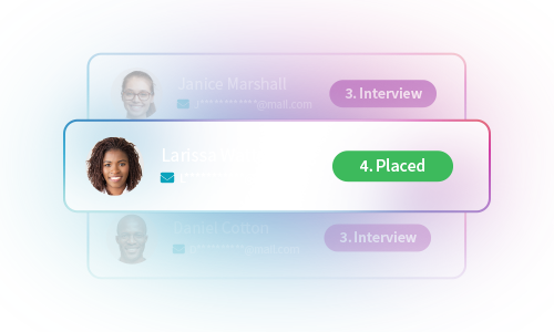 track applicants through the ATS pipeline