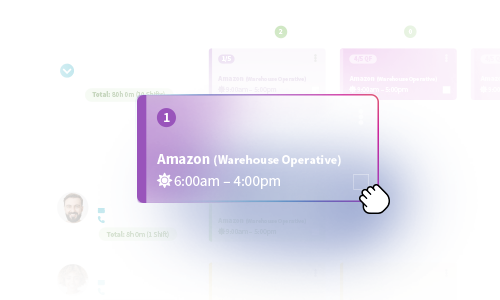 Create, fill and manage every shift in the shift calendar