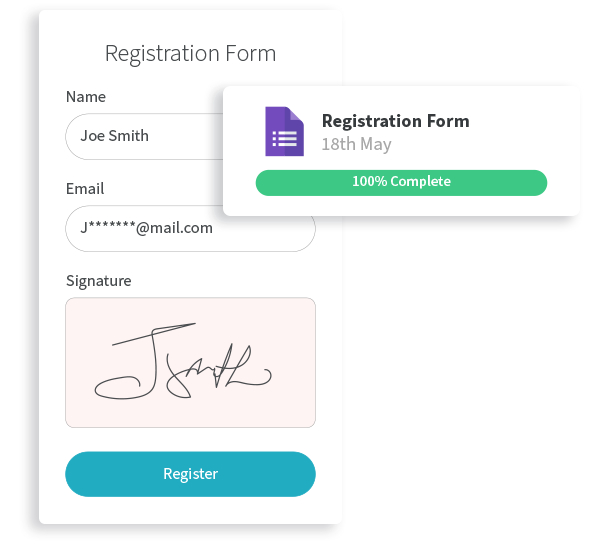 Hand and Registration