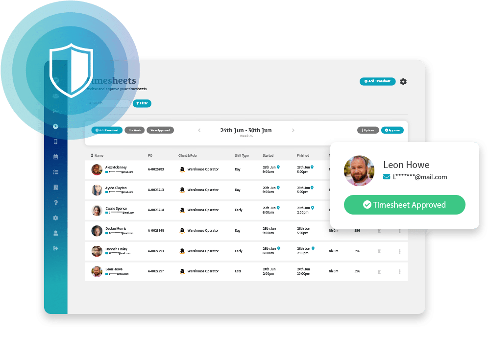 Recruitment Agency Timesheet Software