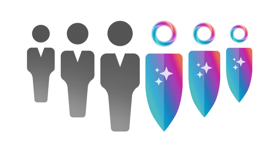 <h2><span class="gradient">Scale your Agency</span> Without Scaling your Headcount</h2>
